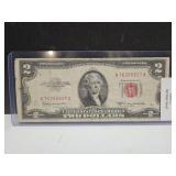 1953  C $2 Red Seal Currency Note