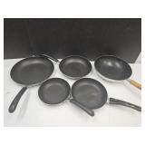 Lot of Skillets  See Sizes, Wear Ever Deep +