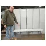 Outdoor or Indoors 6 ft x 11" wide   Folding Bench