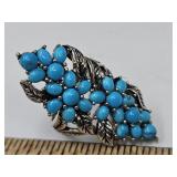 Sterling Silver Turquoise Sleeping Beauty  SZ8