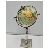 Table Top World Globe 7" W 15" H