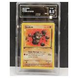 1st Edition Graded Pokemon Geodude  47/ 62