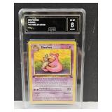 1st Edition Graded Pokemon Slobro  43/ 62