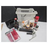 Grease Gun, Oil, & Weed Killer +