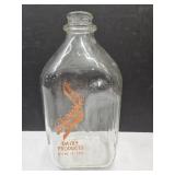 Muncie Indiana Riggins Milk Bottle Half Gal