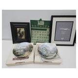 Edwin Knolwes Plates, 12x14 Frame +