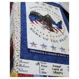 Patriotic Quilt  68 x 84"