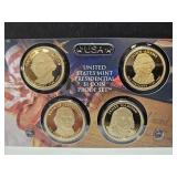 US Mint Presidential $1 Coin Proof Set