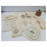 Primitive Butter Mold & Embroidered Patterns SEE