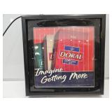 ADV Sign Doral Cigarette Light Up 23 x 23" Sign