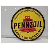 Metal PENNZOIL 11.5" w