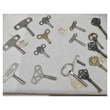 Lot of Keys Clock & Cabinet Keys
