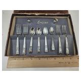 VTG Banner Metaltone Junior Toy Tableware w Box