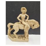 Amazzone Cowgirl Statue 11.5" H