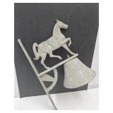 USA Cast Aluminum Horse Dinner Bell NO.11