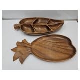 Leilani Monkey Pod Wood MCM Decor