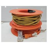 2 Extension Cord Reels Approx 100 ft Each
