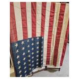 48 Star  U.S. American  Flag 6 ft x 8 ft  VGC
