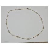 Vintage AVON Pearl & Gold Necklace