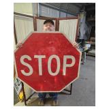 36" Metal STOP Sign