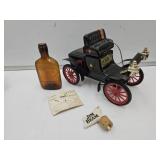 Jim Beam Decantor & Amber Whiskey Bottle