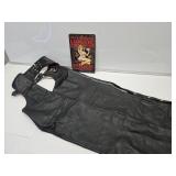 Leather Motorcycle Chaps Interstate Leather Sz.M+