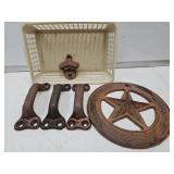 Cast Iron Star 7.5", Door Handles & Openers