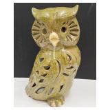 VTG Owl Atlantic  Mold 15.5" Candle Lamp Light