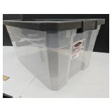 76 QT Clear Storage Tote