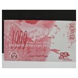 1999 U.S. Mint UNC Coin Set