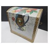 20 x 16 x 20"  Floral Pretty  Home Decor Trunk