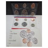 1992 Uncirculated Coin Set