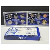 2003 US Mint Proof Set Coins