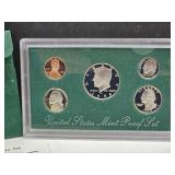 1998 US Mint Proof Set Coins