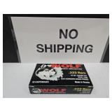 .223 Wolf 20 RDS Gun Ammo