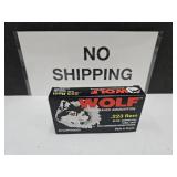 .223 Wolf 20 RDS Gun Ammo