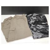 2 Pairs of  XL Elastic Waist Pants