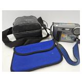 Sony 10X Digital Camera w/Bag & Discs,HP NO CORDS