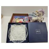 Mikasa Fish, Unicorn, Birds on Nest &ChristmasBook