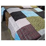 100%  Silk  Vietnam Quilt   90 x 88"