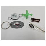 Case XX Collectors Club Hat Pin, Key Chain