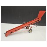 Vintage Tru Scale Red Metal Toy Hay Elevator