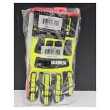 1 PR Size MED NEW Ringers MECHANICS Work Gloves