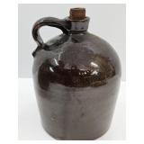 1/2 gal Antique Stoneware Whiskey Jug Crock