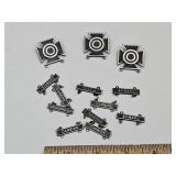 Lot of Sterling Silver Military Pins SEE WEIGHT