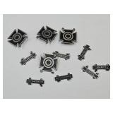 Lot of Sterling Silver Military Pins SEE WEIGHT