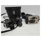 Bushnell Binoculars & Polaroid Camera