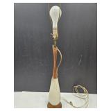 MCM Marble  Table Lamp SEE PICS