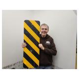 Metal CAUTION Sign 12 x 36"