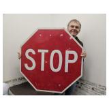 Metal STOP Sign 36"